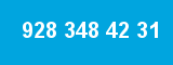 928 348 42 31 928 348 42 31